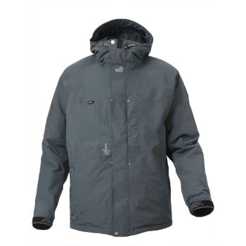 GEOFF ANDERSON Barbarus Asimi jacket dark gray lined