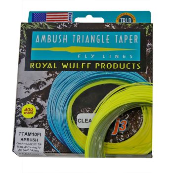 Royal Wulff Triangle Taper Ambush floating clear intermediate tip