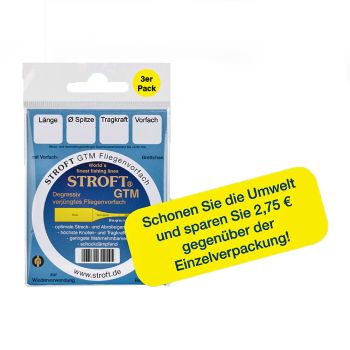 Stroft GTM Vorfach gezogen 3er Set