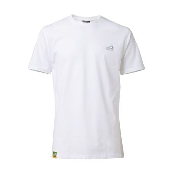 GEOFF ANDERSON Organic T-Shirt white with logo  