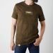 GEOFF ANDERSON Organic T-Shirt green/leaf peace pike