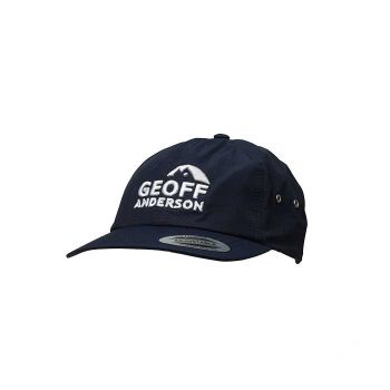 GEOFF ANDERSON cap Flexfit Adjustable blue, water repellent