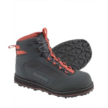 Simms Tributary wading shoe rubber sole carbon