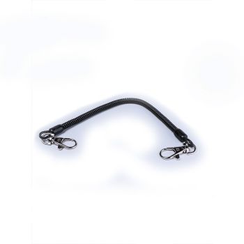 Pijawetz Spiral Sicherungsband Carabiner