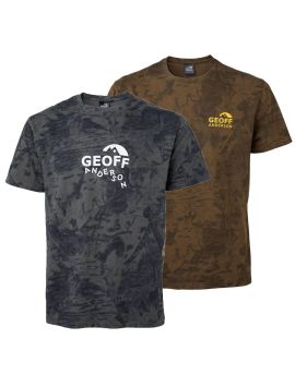 GEOFF ANDERSON Organic T-Shirt leaf mit Logo 2er Set